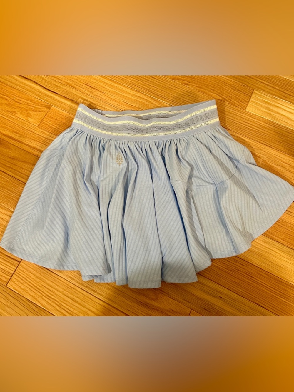 Free People Movement Womens Size XS Blue Sultry Skort New With Tags